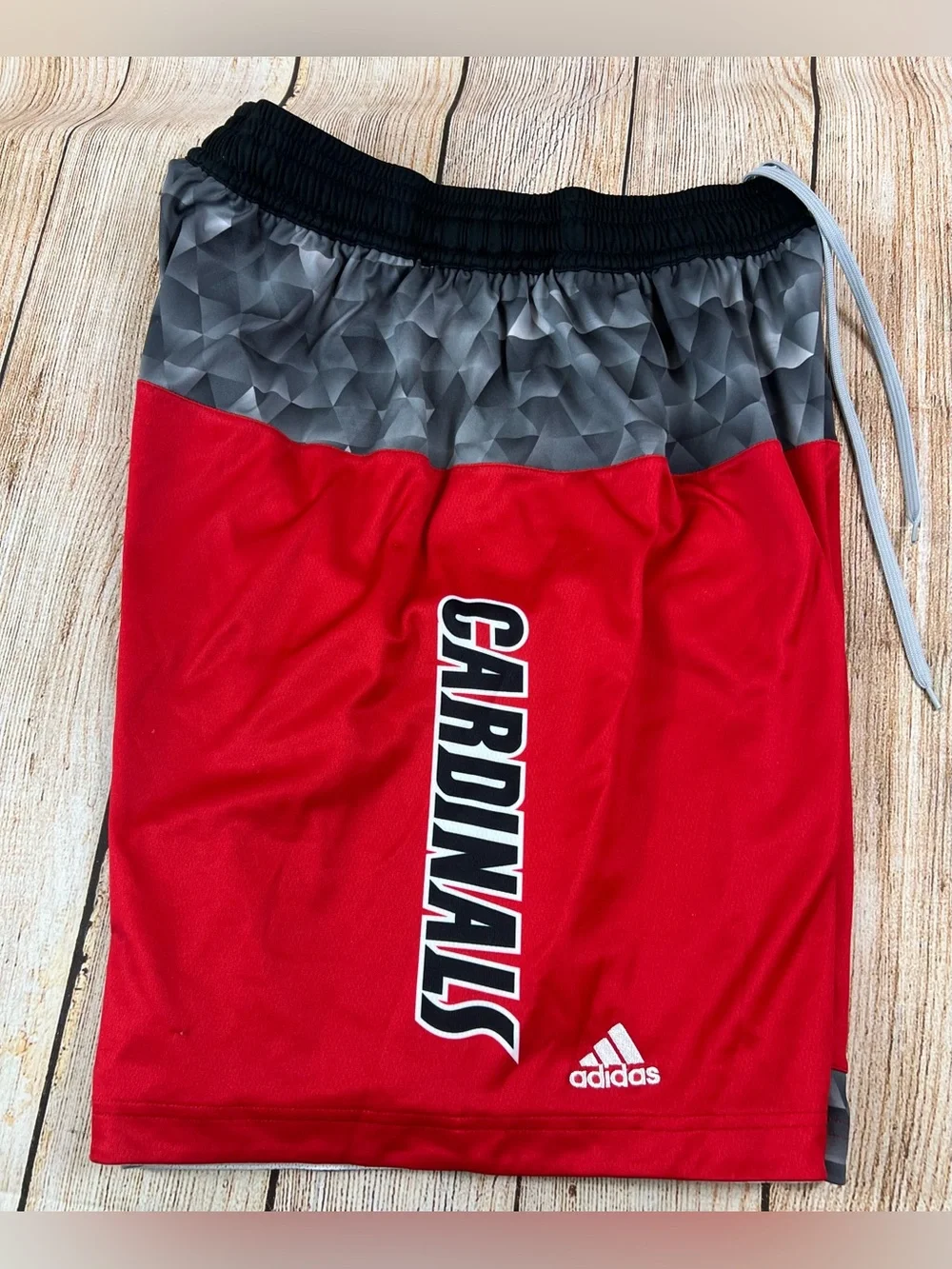 Adidas Louisville Cardinals Sample Basketball Shorts Size Large